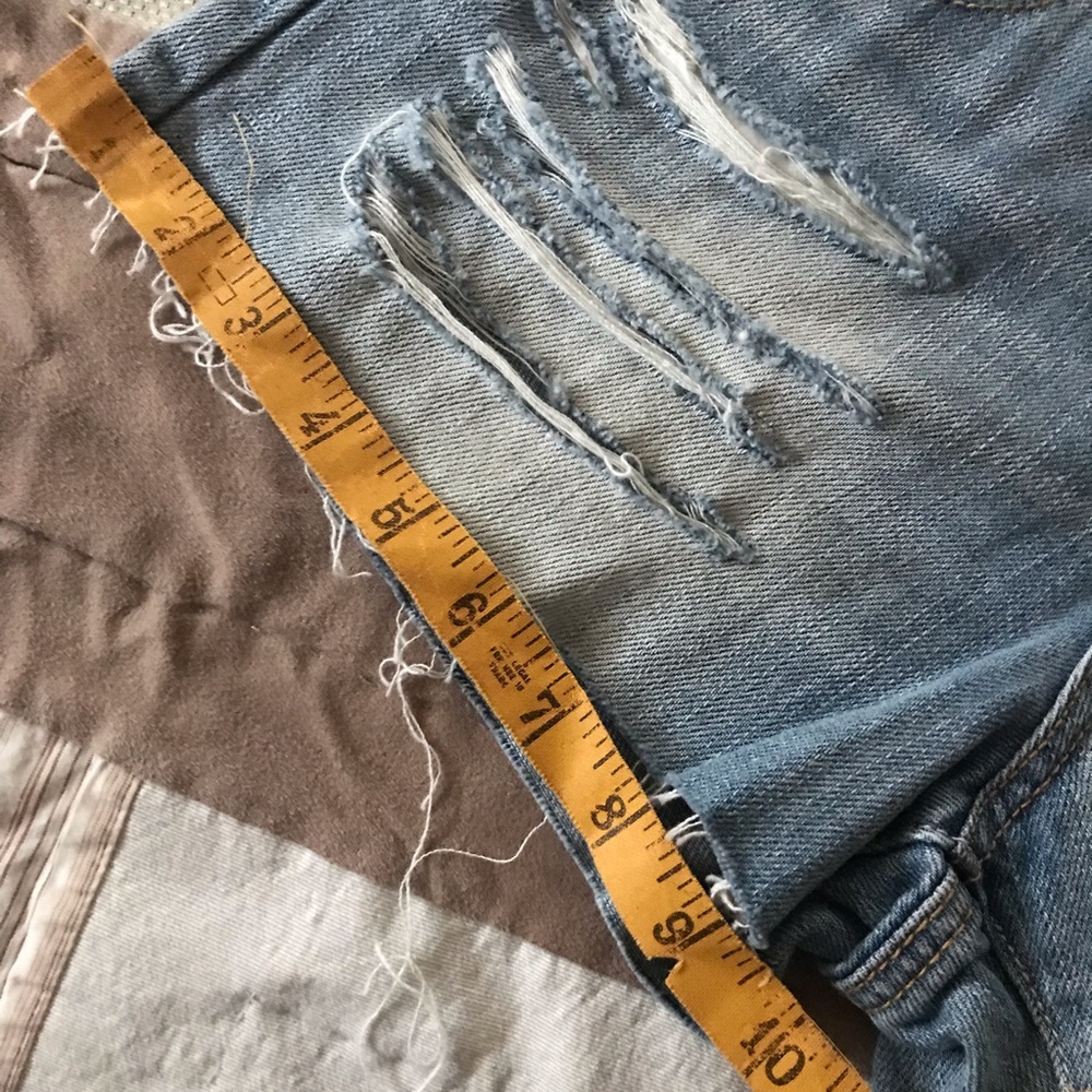 NWT Pacsun High Rise Denim Shorts Size 22 - Picture 7 of 8